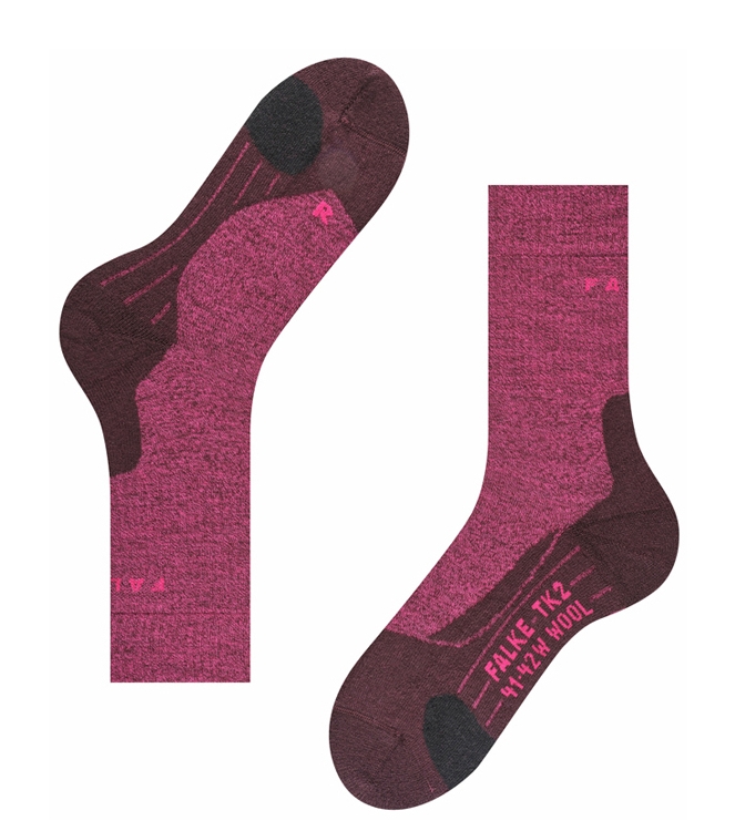 Falke Falke Trekking <span>16395 8593 TK2 Wool</span> berry Falke Trekking <span>16395 8593 TK2 Wool</span> 16395 8593 TK2 Wool rose - www.bremmerschoenen.pro - Bremmer Schoenen