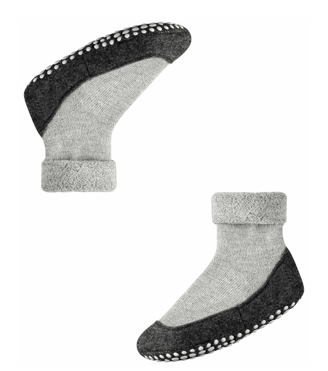 Falke Falke Cosyshoe <span>10560 3400 Cosyshoe</span> Light Grey Falke Cosyshoe <span>10560 3400 Cosyshoe</span> 10560 3400 Cosyshoe grijs - www.bremmerschoenen.pro - Bremmer Schoenen
