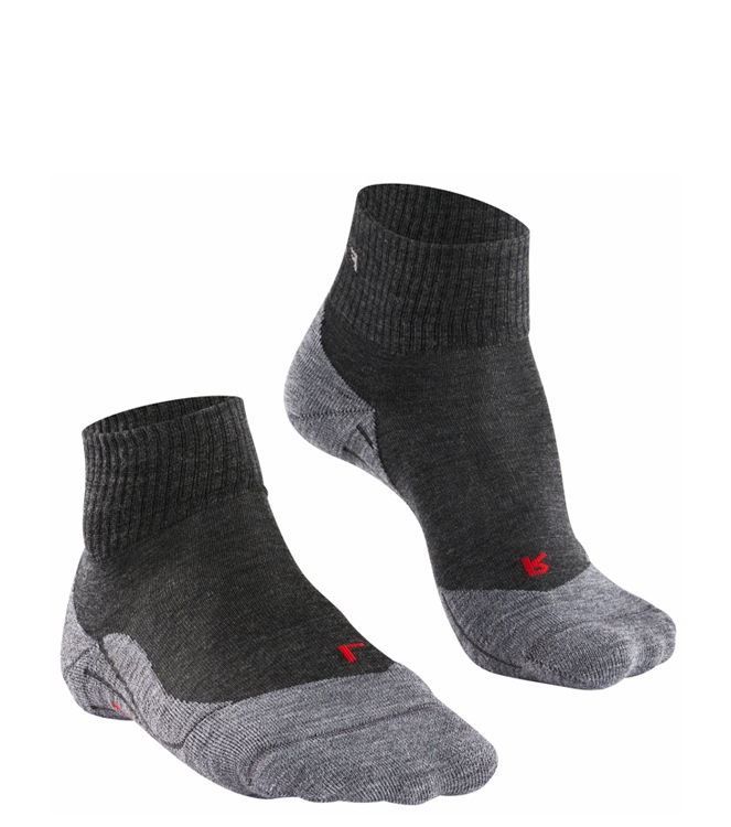 Falke Falke Trekking <span>16473 3180 TK5 Short</span> Smog Falke Trekking <span>16473 3180 TK5 Short</span> 16473 3180 TK5 Short grijs - www.bremmerschoenen.pro - Bremmer Schoenen