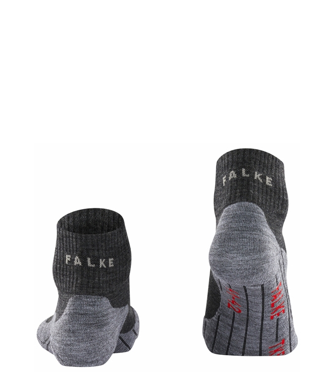 Falke Falke Trekking <span>16473 3180 TK5 Short</span> Smog Falke Trekking <span>16473 3180 TK5 Short</span> 16473 3180 TK5 Short grijs - www.bremmerschoenen.pro - Bremmer Schoenen
