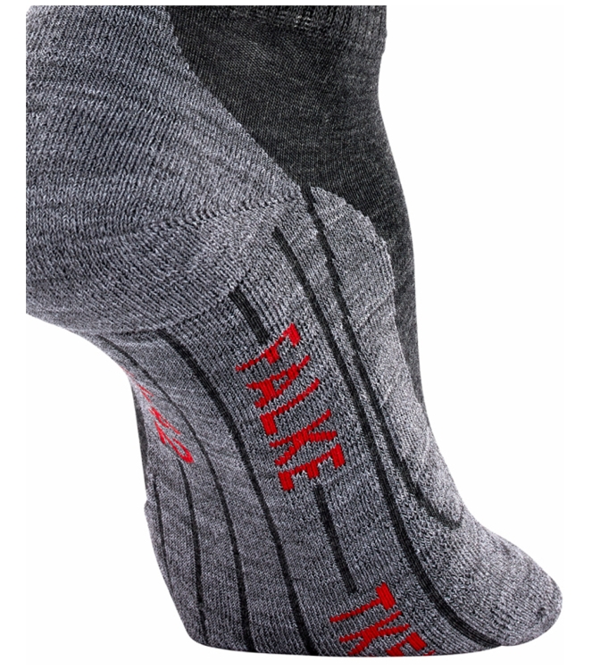 Falke Falke Trekking <span>16473 3180 TK5 Short</span> Smog Falke Trekking <span>16473 3180 TK5 Short</span> 16473 3180 TK5 Short grijs - www.bremmerschoenen.pro - Bremmer Schoenen