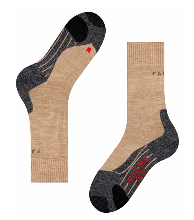 Falke Falke Trekking <span>16445 4100 TK2</span> Ecru Falke Trekking <span>16445 4100 TK2</span> 16445 4100 TK2 beige - www.bremmerschoenen.pro - Bremmer Schoenen