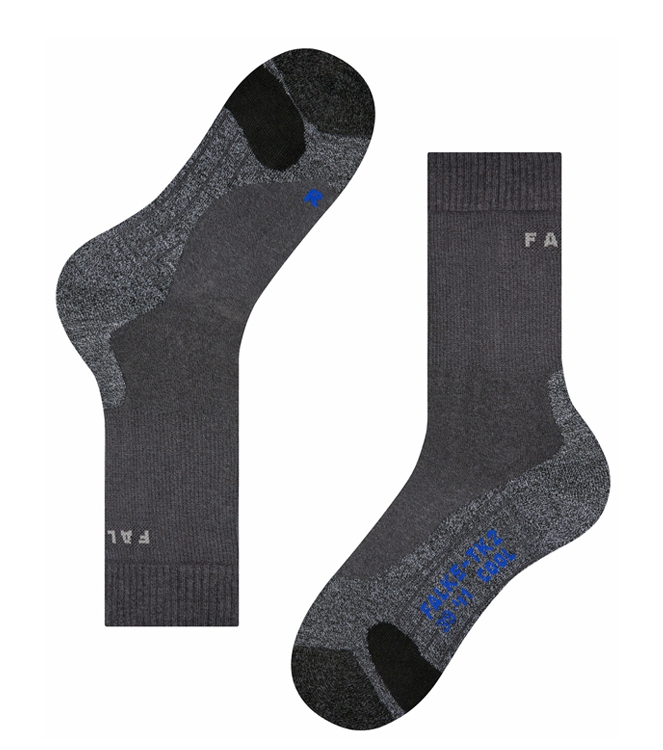 Falke Falke Trekking <span>16138 3180 TK2 Cool</span> Asphalt Falke Trekking <span>16138 3180 TK2 Cool</span> 16138 3180 TK2 Cool grijs - www.bremmerschoenen.pro - Bremmer Schoenen