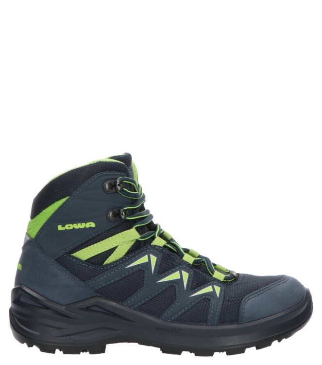 Lowa Lowa wandelschoen hoog <span>LK640116-9701 innox GTX</span> steelblue-lime Lowa wandelschoen hoog <span>LK640116-9701 innox GTX</span> LK640116-9701 innox GTX blauw - www.bremmerschoenen.pro - Bremmer Schoenen