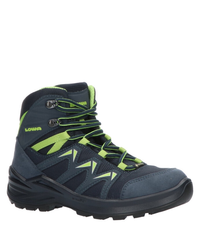Lowa Lowa wandelschoen hoog <span>LK640116-9701 innox GTX</span> steelblue-lime Lowa wandelschoen hoog <span>LK640116-9701 innox GTX</span> LK640116-9701 innox GTX blauw - www.bremmerschoenen.pro - Bremmer Schoenen