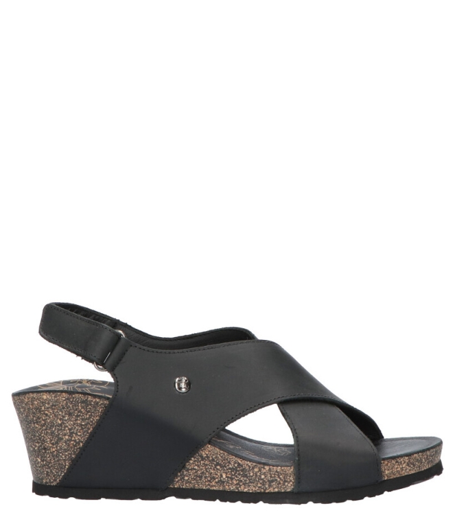 Panama jack Sandaal <span>Valeska Basics B2</span> Valeska Basics B2 zwart - www.bremmerschoenen.pro - Bremmer Schoenen