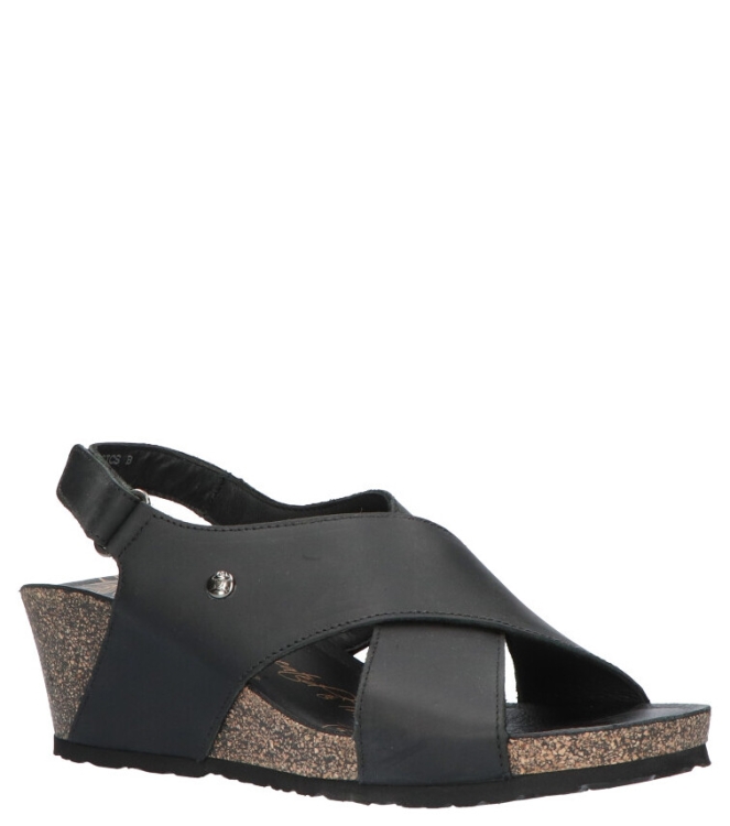 Panama jack Sandaal <span>Valeska Basics B2</span> Valeska Basics B2 zwart - www.bremmerschoenen.pro - Bremmer Schoenen