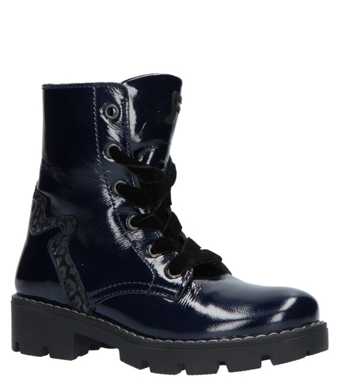 Jochie Jochie Freaks veterboot <span>20380-720</span> 720 Blue Patent Jochie Freaks veterboot <span>20380-720</span> 20380-720 blauw - www.bremmerschoenen.pro - Bremmer Schoenen