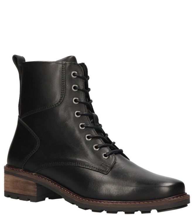 Solidus Solidus Veterboot <span>61000 01006 Kinga</span> 01006 CRUST schwarz Solidus Veterboot <span>61000 01006 Kinga</span> 61000 01006 Kinga zwart - www.bremmerschoenen.pro - Bremmer Schoenen