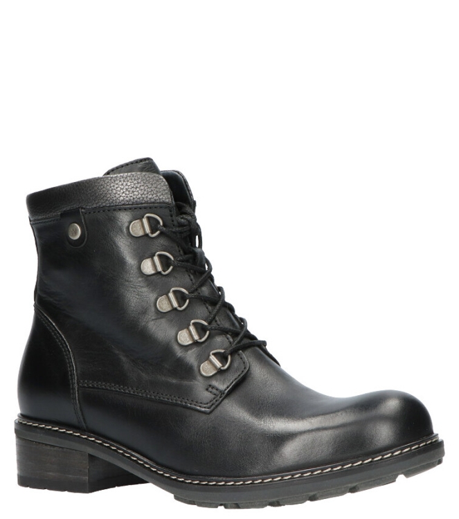 Wolky Wolky veterboot <span>0447530.000</span> 000 Black Wolky veterboot <span>0447530.000</span> 0447530.000 zwart - www.bremmerschoenen.pro - Bremmer Schoenen