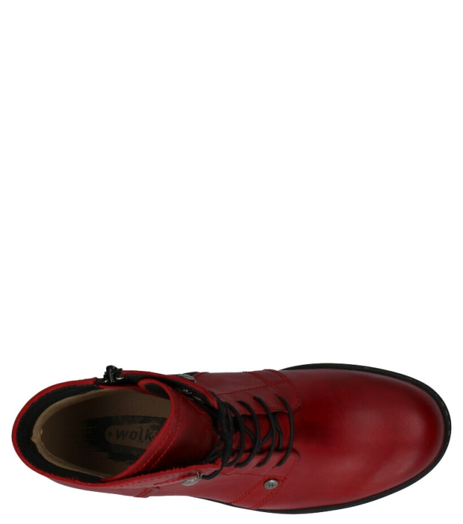 Wolky Wolky veterboot <span>0126030.505</span> 505 Dark-red Wolky veterboot <span>0126030.505</span> 0126030.505 rood - www.bremmerschoenen.pro - Bremmer Schoenen
