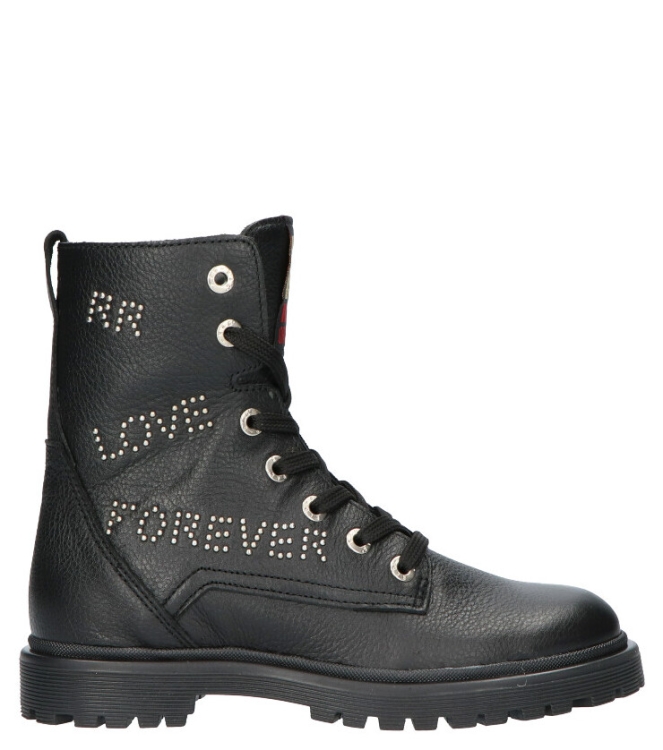 Red-Rag Red Rag Veterboot <span>11118-922</span> 922 Black Nappa Red Rag Veterboot <span>11118-922</span> 11118-922 zwart - www.bremmerschoenen.pro - Bremmer Schoenen
