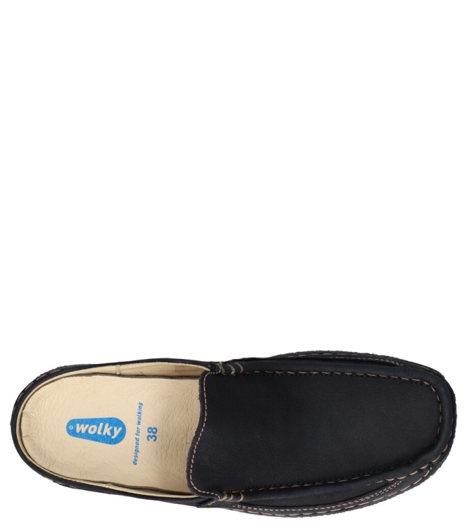 Wolky Wolky Slipper <span>0620211 800 Roll Slide</span> 800 Blue Wolky Slipper <span>0620211 800 Roll Slide</span> 0620211 800 Roll Slide blauw - www.bremmerschoenen.pro - Bremmer Schoenen