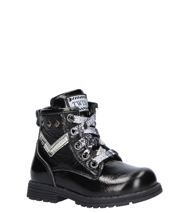 Twins Twins Veterboot <span>320605 889</span> 889-black Twins Veterboot <span>320605 889</span> 320605 889 zwart - www.bremmerschoenen.pro - Bremmer Schoenen