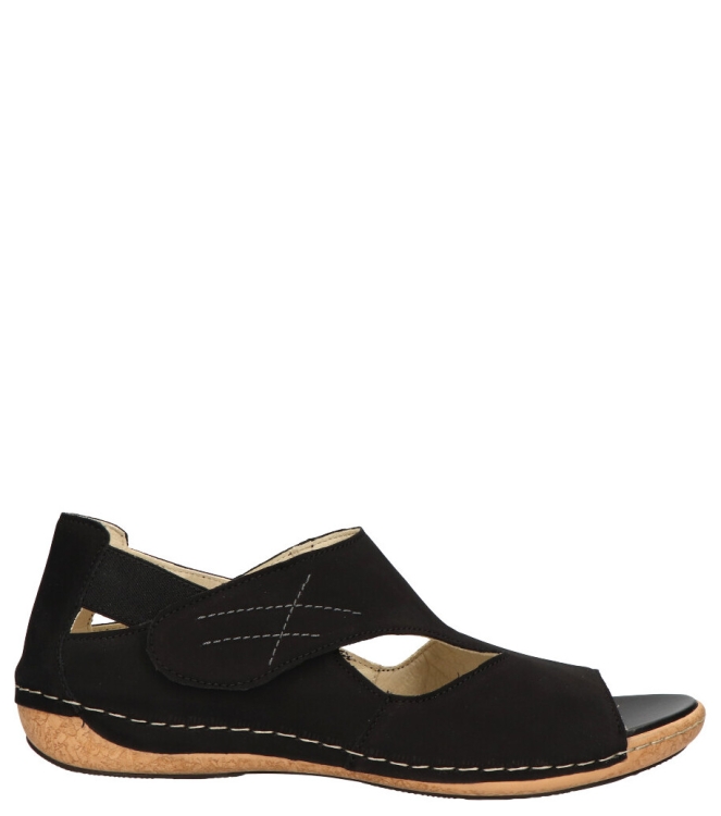 Waldlaufer Sandaal <span>342004 191 001 Heliett</span> 342004 191 001 Heliett zwart - www.bremmerschoenen.pro - Bremmer Schoenen