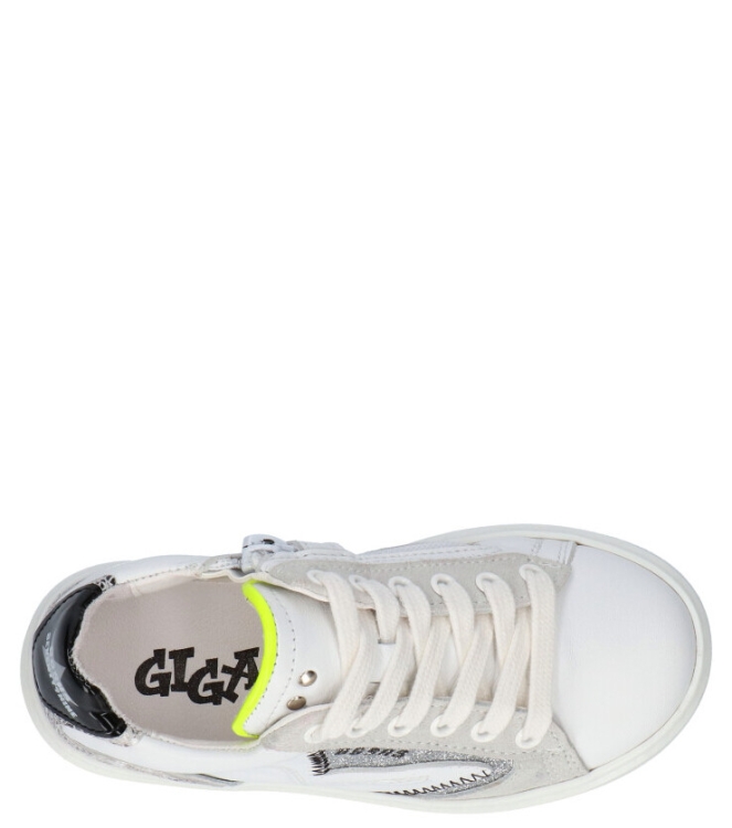 Giga Giga sneaker <span>G3701 A11F41</span> A11F41 velvet white/ velour panna Giga sneaker <span>G3701 A11F41</span> G3701 A11F41 wit - www.bremmerschoenen.pro - Bremmer Schoenen