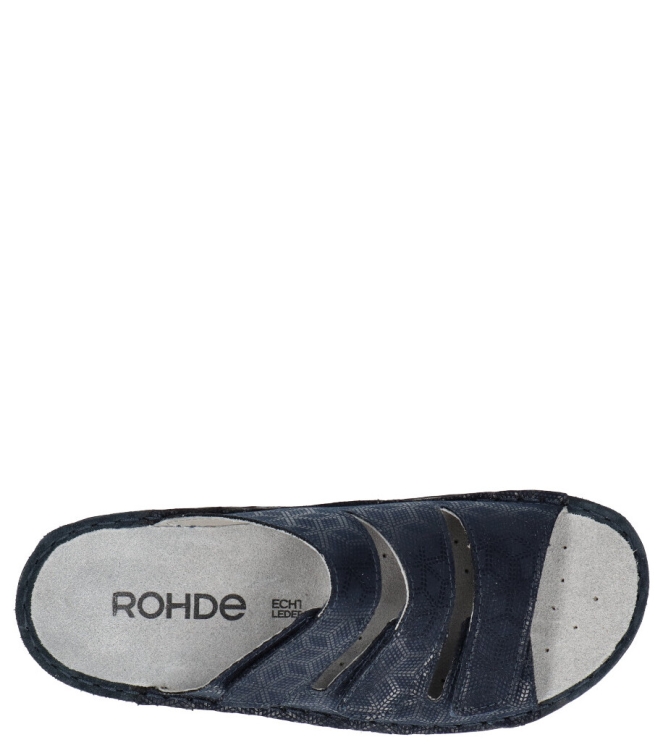 Rohde slipper <span>5772 56</span> 5772 56 blauw - www.bremmerschoenen.pro - Bremmer Schoenen