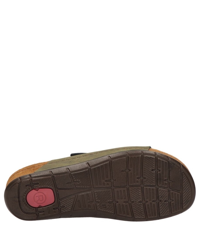 Rohde slipper <span>5856 61</span> 5856 61 groen - www.bremmerschoenen.pro - Bremmer Schoenen