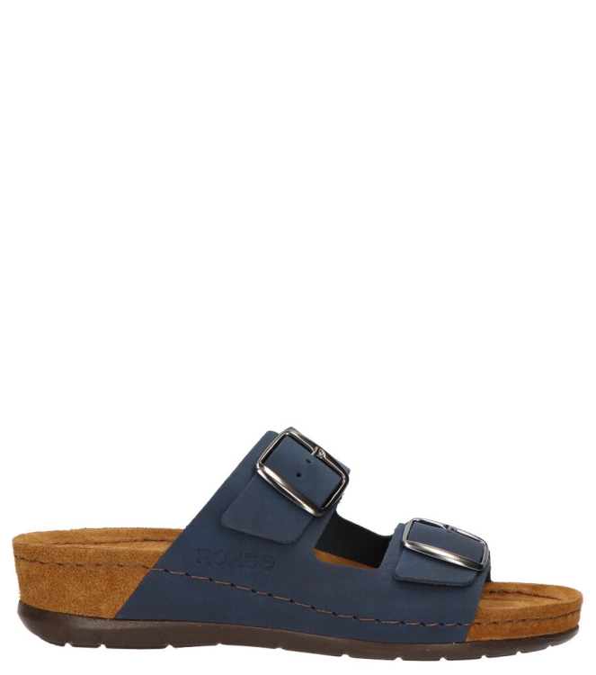 Rohde Rohde slipper <span>5856 56</span> 56 ocean Rohde slipper <span>5856 56</span> 5856 56 blauw - www.bremmerschoenen.pro - Bremmer Schoenen