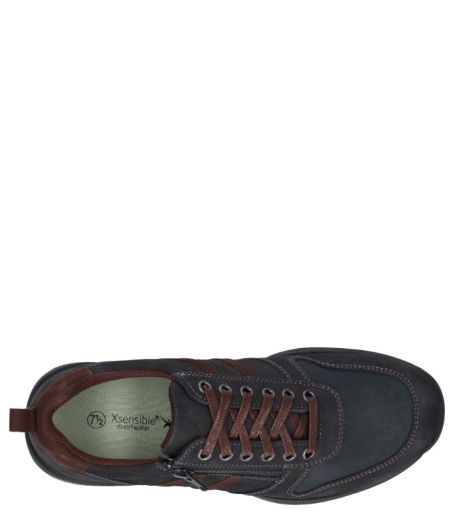Xsensible Xsensible Sneaker <span>30073.2.293 SWX3-Men HX</span> 293 Navy / Brown Xsensible Sneaker <span>30073.2.293 SWX3-Men HX</span> 30073.2.293 SWX3-Men HX blauw - www.bremmerschoenen.pro - Bremmer Schoenen