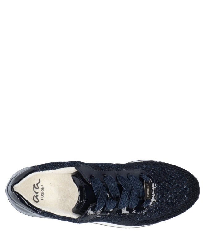 Ara Ara Sneaker <span>12-24069-06</span> 06 BLAU-BLAU-METALLIC,NAVY Ara Sneaker <span>12-24069-06</span> 12-24069-06 blauw - www.bremmerschoenen.pro - Bremmer Schoenen