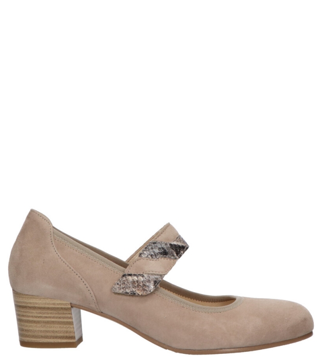 Gabor Bandschoen <span>66.129.32</span> 66.129.32 beige - www.bremmerschoenen.pro - Bremmer Schoenen