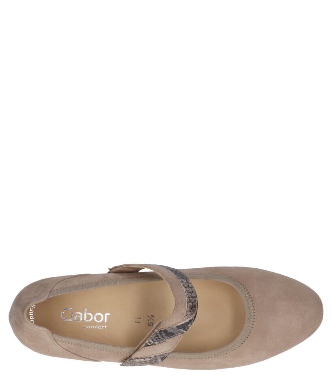Gabor Bandschoen <span>66.129.32</span> 66.129.32 beige - www.bremmerschoenen.pro - Bremmer Schoenen