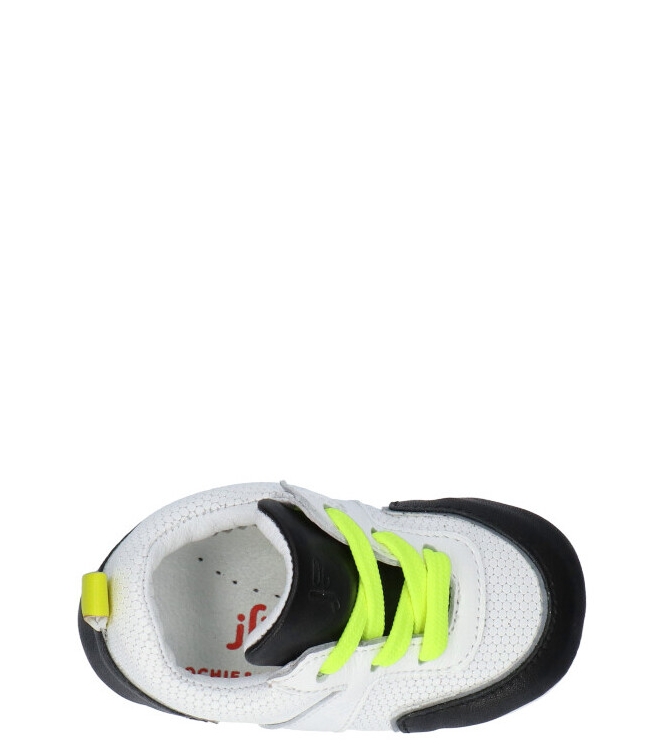 Jochie Jochie-Freaks babyschoen <span>21002-103</span> White Black Jochie-Freaks babyschoen <span>21002-103</span> 21002-103 wit - www.bremmerschoenen.pro - Bremmer Schoenen