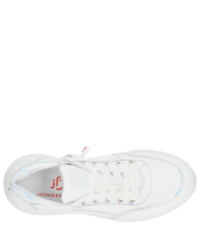 Jochie Jochie-Freaks sneaker <span>21526-101</span> White silver Jochie-Freaks sneaker <span>21526-101</span> 21526-101 wit - www.bremmerschoenen.pro - Bremmer Schoenen