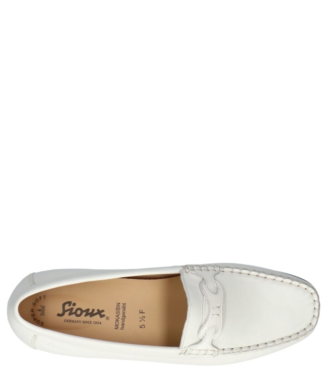 Sioux instapper <span>65012 Colandina 151</span> 65012 Colandina 151 wit - www.bremmerschoenen.pro - Bremmer Schoenen