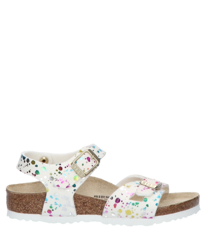 Birkenstock Birkenstock sandaal <span>1019743 Rio kids</span> white confetti pop Birkenstock sandaal <span>1019743 Rio kids</span> 1019743 Rio kids wit - www.bremmerschoenen.pro - Bremmer Schoenen