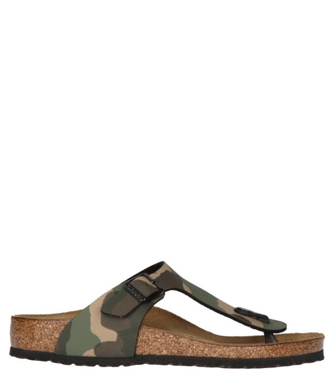 Birkenstock slipper <span>1019339 Gizeh Kids BF</span> 1019339 Gizeh Kids BF groen - www.bremmerschoenen.pro - Bremmer Schoenen