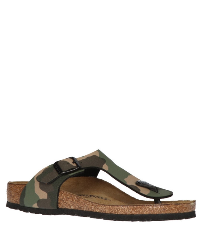 Birkenstock slipper <span>1019339 Gizeh Kids BF</span> 1019339 Gizeh Kids BF groen - www.bremmerschoenen.pro - Bremmer Schoenen