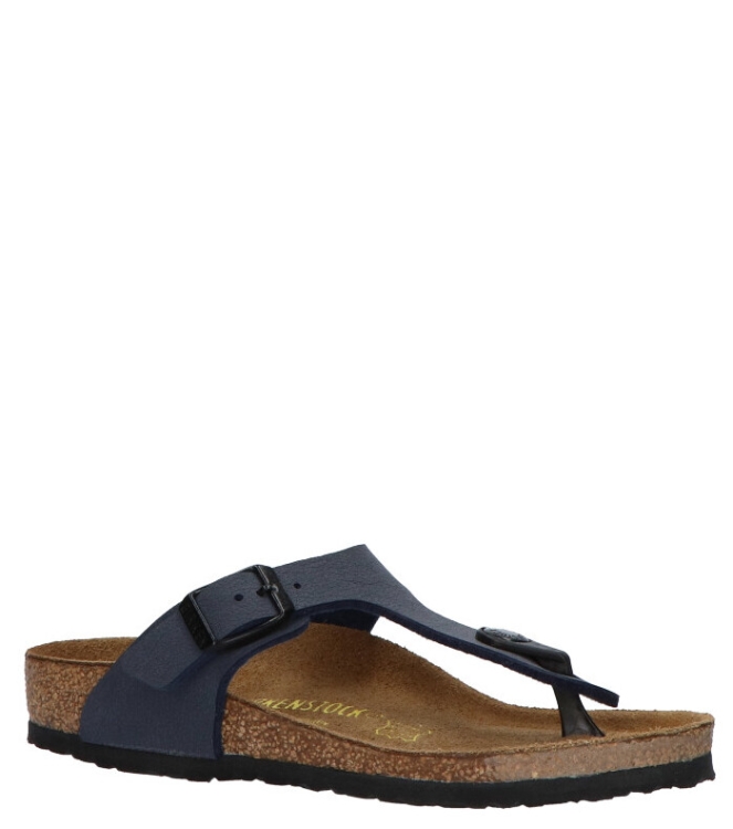 Birkenstock slipper <span>345443 Gizeh</span> 345443 Gizeh blauw - www.bremmerschoenen.pro - Bremmer Schoenen