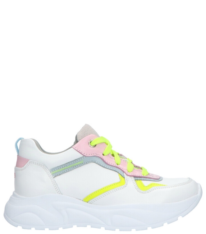 Twins Twins sneaker <span>321157 500</span> white/pink 500 Twins sneaker <span>321157 500</span> 321157 500 wit - www.bremmerschoenen.pro - Bremmer Schoenen