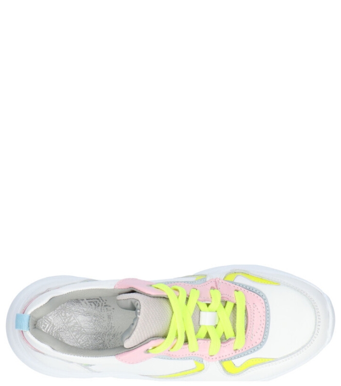 Twins Twins sneaker <span>321157 500</span> white/pink 500 Twins sneaker <span>321157 500</span> 321157 500 wit - www.bremmerschoenen.pro - Bremmer Schoenen