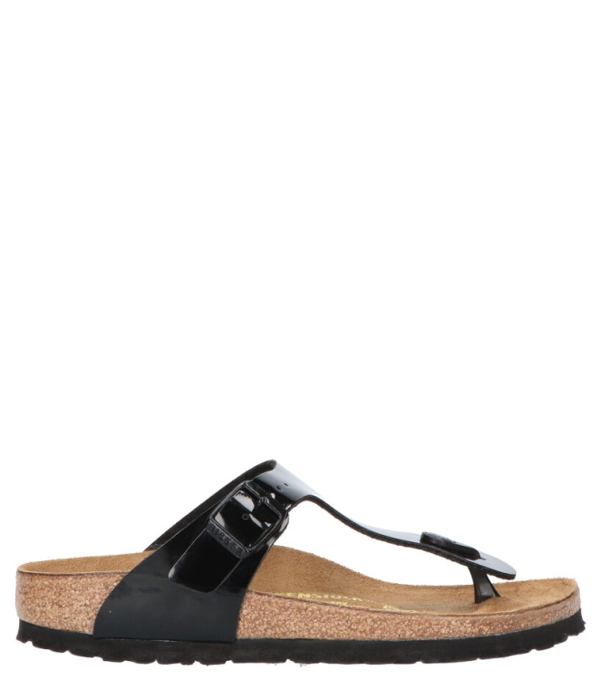 Birkenstock slipper <span>043663 Gizeh</span> 043663 Gizeh zwart - www.bremmerschoenen.pro - Bremmer Schoenen