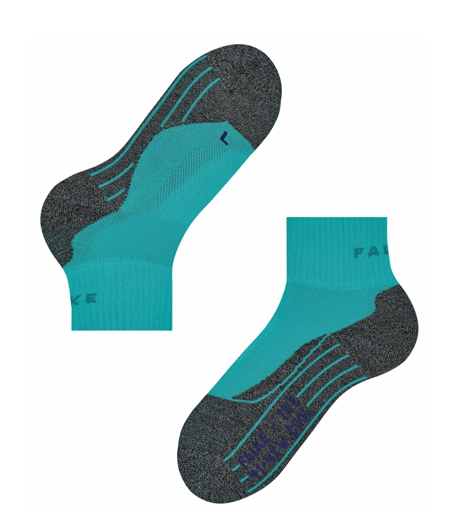Falke Trekking <span>16155 6536 TK2 Cool Short</span> 16155 6536 TK2 Cool Short blauw - www.bremmerschoenen.pro - Bremmer Schoenen