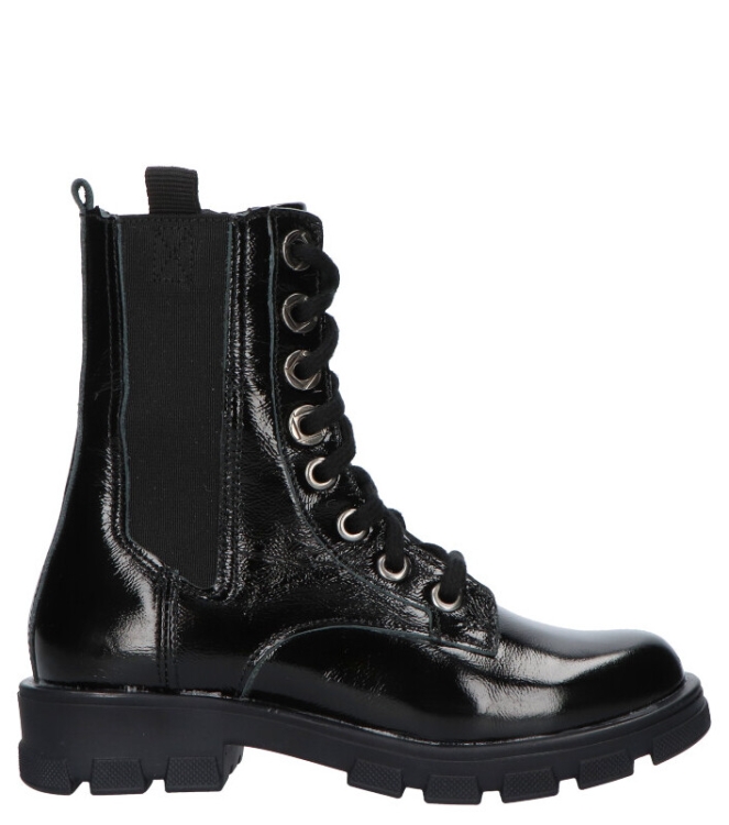 Twins Twins Veterboot <span>321675 689</span> 689 Black Patent Twins Veterboot <span>321675 689</span> 321675 689 zwart - www.bremmerschoenen.pro - Bremmer Schoenen