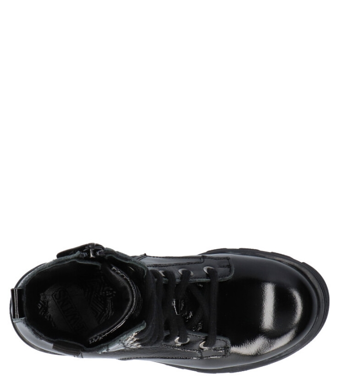 Twins Twins Veterboot <span>321675 689</span> 689 Black Patent Twins Veterboot <span>321675 689</span> 321675 689 zwart - www.bremmerschoenen.pro - Bremmer Schoenen