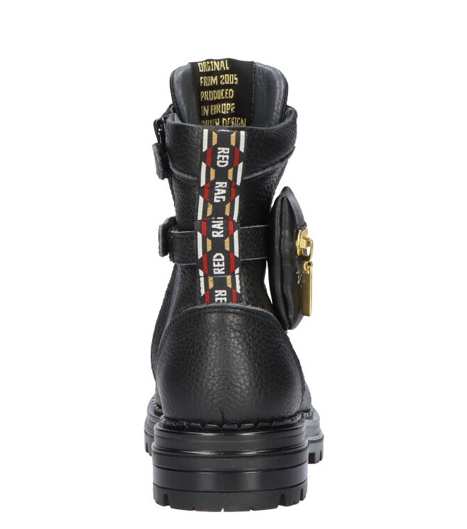 Red-Rag Red-Rag Veterboot <span>12294 922</span> 922 Black Nappa Red-Rag Veterboot <span>12294 922</span> 12294 922 zwart - www.bremmerschoenen.pro - Bremmer Schoenen