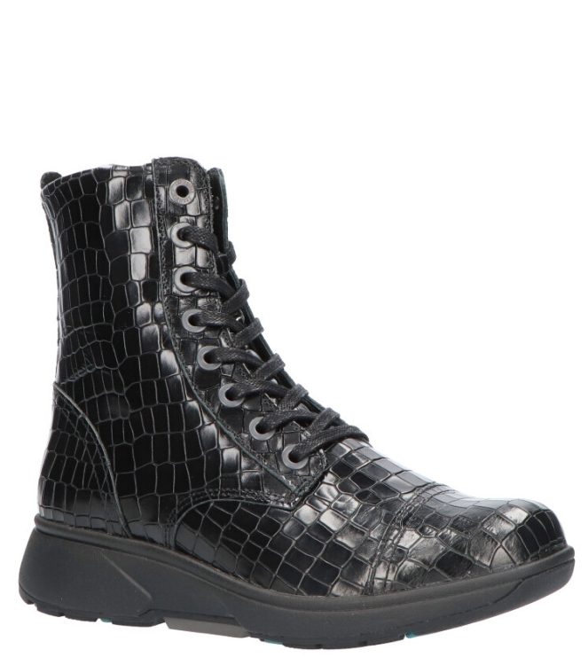 Xsensible Xsensible Veterboot <span>30203.3.093 Riga HX</span> 093 Black Croco Xsensible Veterboot <span>30203.3.093 Riga HX</span> 30203.3.093 Riga HX zwart - www.bremmerschoenen.pro - Bremmer Schoenen