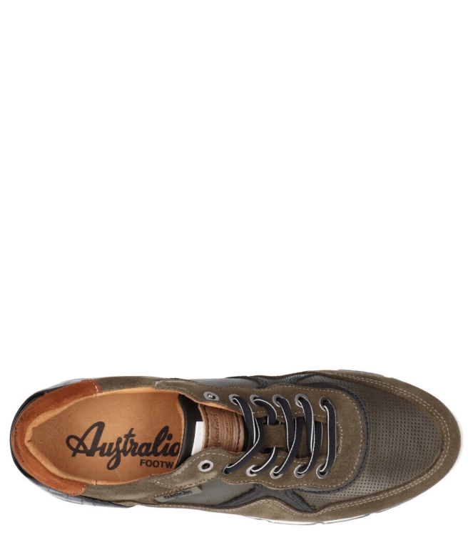 Australian sneaker <span>15.1519.02 ECN Mazoni</span> 15.1519.02 ECN Mazoni groen - www.bremmerschoenen.pro - Bremmer Schoenen