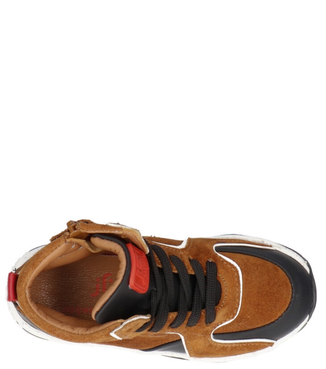 Jochie-Freaks sneaker <span>JF-21466 860</span> JF-21466 860 cognac - www.bremmerschoenen.pro - Bremmer Schoenen