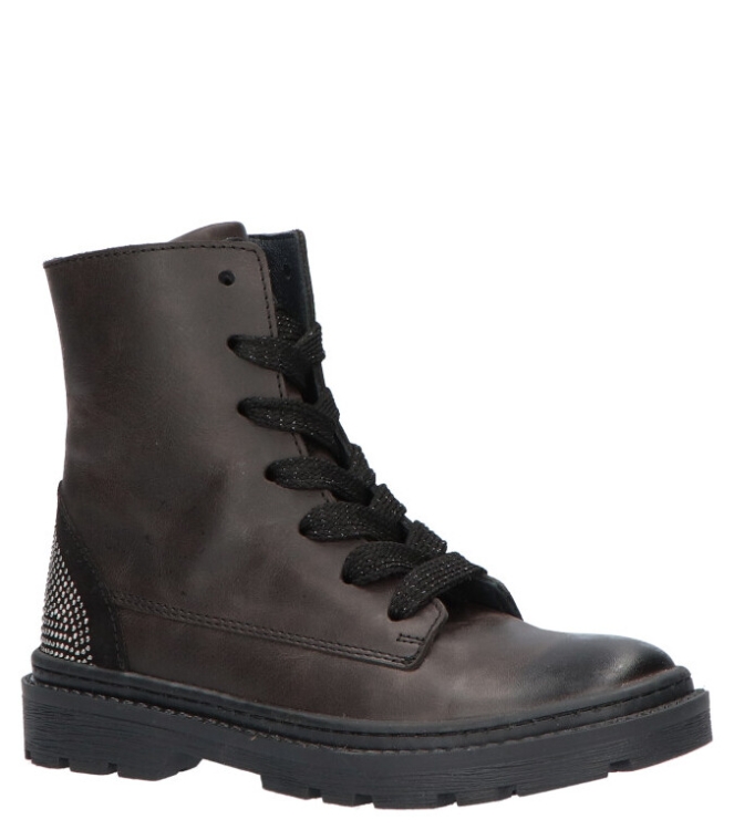 Jochie Jochie-Freaks veterboot <span>JF-21386 200</span> Black Jochie-Freaks veterboot <span>JF-21386 200</span> JF-21386 200 zwart - www.bremmerschoenen.pro - Bremmer Schoenen