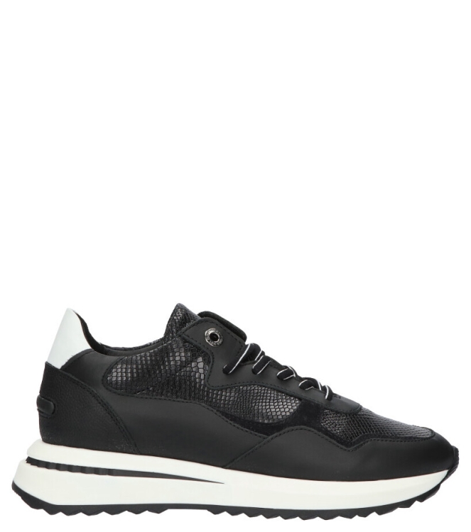 Floris van Bommel Sneaker <span>85351/00</span> 85351/00 zwart - www.bremmerschoenen.pro - Bremmer Schoenen