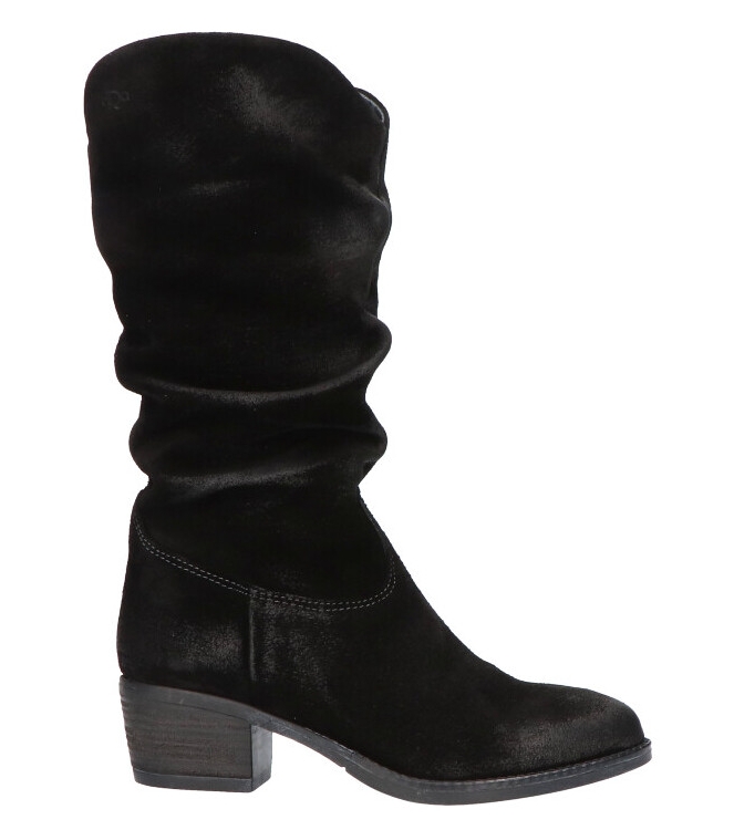 Aqa Aqa laars <span>A8264 B65</span> B65 velour black Aqa laars <span>A8264 B65</span> A8264 B65 zwart - www.bremmerschoenen.pro - Bremmer Schoenen