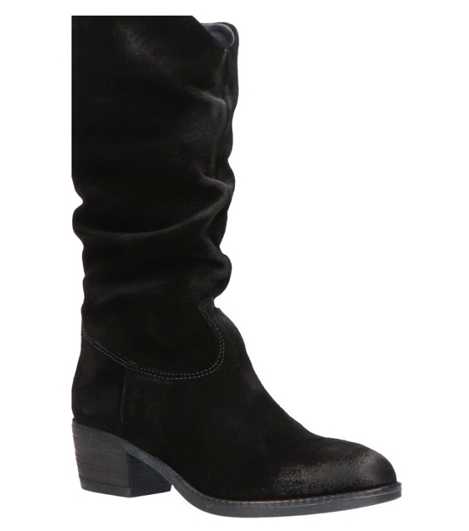 Aqa Aqa laars <span>A8264 B65</span> B65 velour black Aqa laars <span>A8264 B65</span> A8264 B65 zwart - www.bremmerschoenen.pro - Bremmer Schoenen