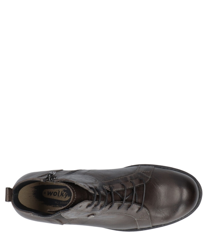 Wolky veterboot <span>0448130 210 Volga XW</span> 0448130 210 Volga XW grijs - www.bremmerschoenen.pro - Bremmer Schoenen