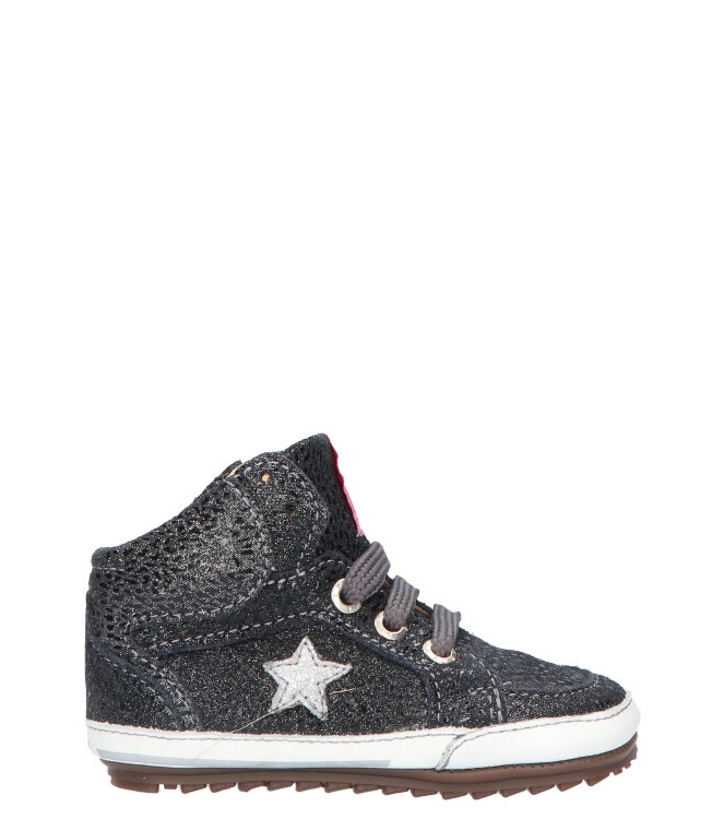 Shoesme Shoesme babyschoen <span>BP21W026-C</span> Black Silver Shoesme babyschoen <span>BP21W026-C</span> BP21W026-C zwart - www.bremmerschoenen.pro - Bremmer Schoenen